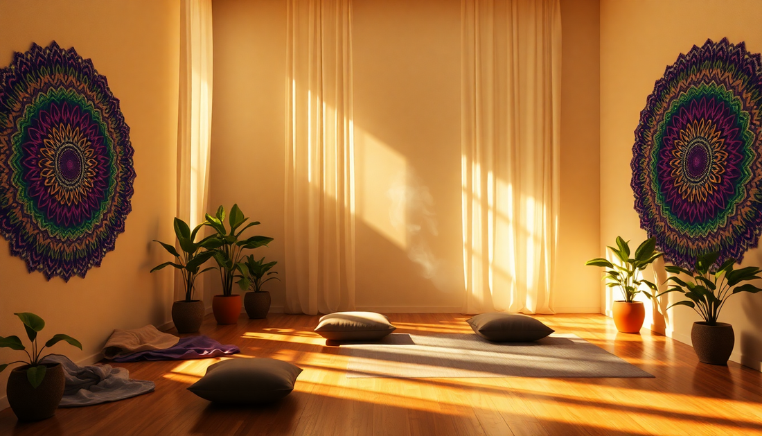 Elevate Your Space: Infusing Spiritual Serenity with Mandala Designs